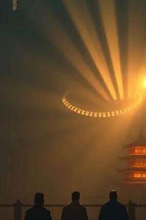 《风起旧码头》封面：黄昏时分堆满集装箱的旧码头