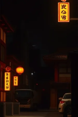 《灯塔守夜人》封面：风暴夜里亮着灯的灯塔全貌